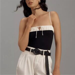 Reformation Black & White Tank Top – Women’s XL – NWT